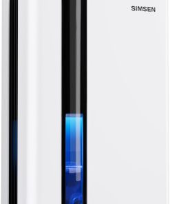 SIMSEN 95oz Dehumidifiers for Home, 800 sq ft Dehumidifier Reusable Filter, Small Dehumidifier with Drain Hose, Dehumidifiers for Bedroom Bathroom Basements Closet RV