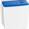 Auertech Portable Washing Machine 28lb Twin Tub Washing Machine Mini Compact Washing Machine with Drain Pump
