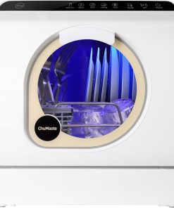 Mini dishwasher countertop .Compact Dishwasher with drying.Double spray arms. Portable Countertop Dishwasher With Water Tank, 6 wash programs, .Lavavajillas portatil can wash baby bottles.