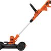 BLACK+DECKER 3-in-1 Corded Lawn Mower, String Trimmer & Edger, 12-Inch (BESTA512CM)