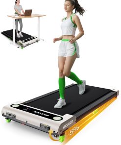 Akluer Inclined Home Treadmill 2.5 HP Small Under-Desk Treadmill with Remote Control and LED Display