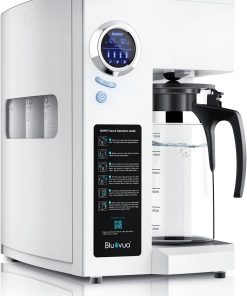 Bluevua RO100ROPOT-UV Reverse Osmosis System Countertop Water Purifier - 6-stage purification with UV and remineralization, reverse osmosis filtration