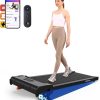 Lichico Walking Pad Under Desk Treadmill, Ultra-Quiet Brushless Electric Walking and Jogging Treadmill with Remote Control