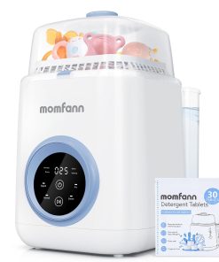 Baby Bottle Washer-19 Min Rapid Wash, Sterilizer and Dryer, All-in-One Cleaner, Bottles, Pump Parts & Baby Essentials