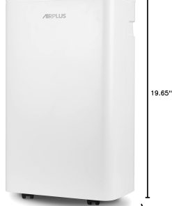 Alternative view of AIRPLUS 1,500 Sq. Ft Dehumidifier for Basement, 30 Pints Powerful Dehumidifier for Home, Large Rooms, Bedrooms, Sufficient Capacity Water Tank with Drain Hose (AP1907)