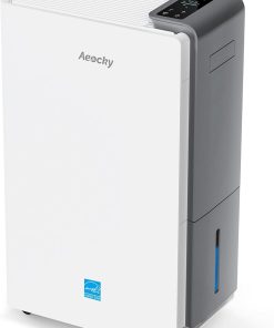 4500 Sq.Ft Most Efficient Energy Star 2025 Dehumidifier Max 80 Pint/D(Standard 52Pint/D) Smart Compressor Dehumidifier with Drain Hose, Intelligent Humidistat,for Basement,Bedroom,Home,Bathroom