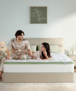 Queen Size Mattress 12 Inch, Medium Firm Memory Foam Hybrid Mattress with Individual Pocket Spring - Pressure Relief, Motion Isolation, Cool Sleep, 80" x 60"