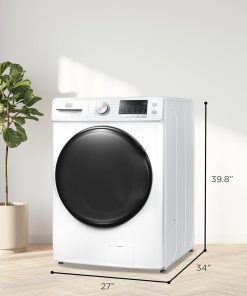 Alternative view of Portable Washer 6.6 lb. Capacity Washing Machine for Homes & Apartments 5 Wash Cycles Quick Connect Sink Adapter and Drain Hose Included Transparent Lid