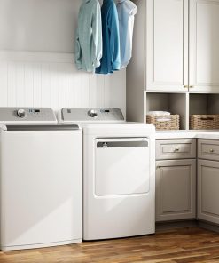 Alternative view of 4.5 cu. ft. Top Load Washer with Triple Action Impeller for Tough Dirt & Stains-Reduce Laundry Time with Accela and Express Wash-LED, White