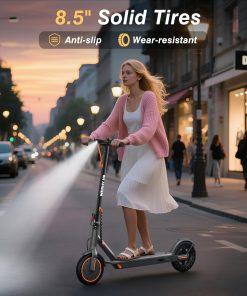 Alternative view of Electric Scooter, 350W/500W Motor, Top Speed 19/22 mph, Max 16/23/28Miles Ranges, Foldable E Scooter for Adults