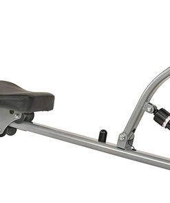Alternative view of Sunny Health & Fitness Compact Adjustable Rowing Machine with 12 Levels of Resistance for Complete Body Workouts and Optional Free SunnyFit App Enhanced Connectivity