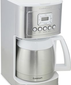 Alternative view of Cuisinart 12-Cup Coffee Maker, Programmable PerfecTemp Thermal Carafe Coffee Machine with 1-4 Cup Setting, Brew Strength Control and Brew Pause, Stainless Steel, DCC-3400NAS, Silver