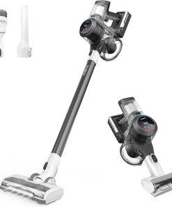 Cordless vacuum cleaner, smart stick handheld vacuum cleaner, strong suction, light weight, cordless handheld vacuum cleaner deep cleans hair, hard floors, carpets, cars