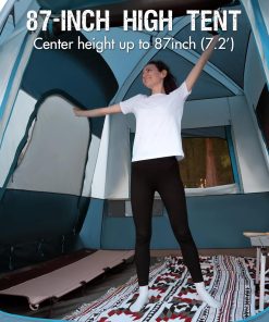 Alternative view of Portal 5-Person SUV Tent with Porch, 2-in-1 Car Camping Tent, Water-Resistant & Windproof, Trunk Tent with 2 Doors for Travel & Outdoor Adventures