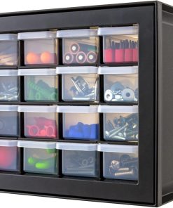 IRIS USA Screw Tool Organizer Small Parts Cabinet Chest Electronics Nuts Bolts Storage Drawers
