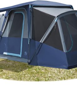 TIMBER RIDGE 5-9 Person SUV Tent with Screen Porch and Awning for Family Camping, Weather Resistant and Portable Van or Car Tent, Includes Rainfly and Storage Bag, 13' W X 10' L X 7.1' H