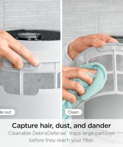 Alternative view of Air Purifier Compact Pro with Long-lasting HEPA Exceeding Filtration, For Pet Dander, Dust, Smoke, Allergens, Up to 250 sq. ft.