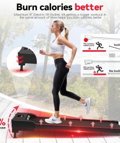 Alternative view of Sperax Walking Vibration Pad with APP, 3 in 1 Under Desk Treadmill, 2.5HP Low Noise Walking Treadmill Pad with Remote Control,Portable Treadmills for Home Office