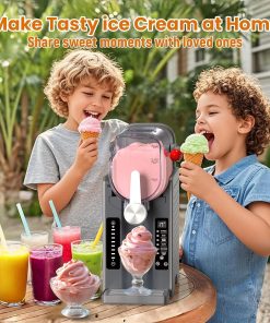 Alternative view of Slushie Machine - Professional Frozen Drink Maker No Ice Needed- Slushy Machine for Home with LED Display - One-Touch Reservation & 6 Pre-set Programs for Frozen Margaritas, Frappés & Ice Cream