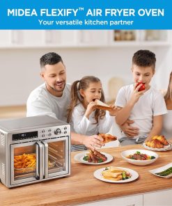 Alternative view of Flexify French Door Toaster Oven Air Fryer Combo 26.4 QT Extra Large Air Fryer Countertop