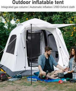 Alternative view of Automatic inflatable camping tent 3-4 people luxury camping adult waterproof inflatable house tent outdoor tent