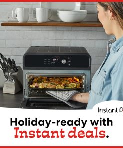 Alternative view of Instant Pot Omni Plus 19QT/18L Toaster Oven Air Fryer, 10-in-1 Functions, Fits 12" Pizza, Crisp, Broil, Bake, Roast, Toast, Warm, Convection, 100+ In-App Recipes, from the Makers of Instant Pot, Black