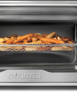 Gourmia Oven Air Fryer Combo with 17 Cooking Presets, 24L Capacity, Convection Rack, Baking Tray, Recipe Book GTF7460
