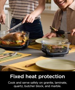 Alternative view of Ninja Crispi 4-in-1 Portable Glass Air Fryer Cooking System