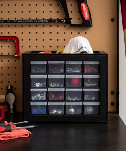 Alternative view of IRIS USA Screw Tool Organizer Small Parts Cabinet Chest Electronics Nuts Bolts Storage Drawers
