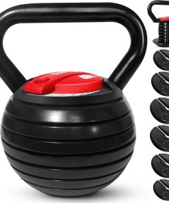 Yes4All Adjustable Kettlebell, Kettle Grip, Kettlebell Handle, Convert to Kettlebells Weight Set