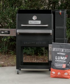 Alternative view of Royal Gourmet CC1830 30 Inch Barrel Charcoal Grill with Side Table, Outdoor BBQ Grill with 627 Sq. In. Cooking Space for Backyard, Patio and Parties, Black