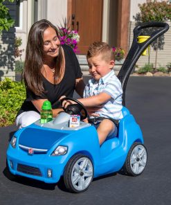Alternative view of Step2 Whisper Ride II Ride On Push Toy Car Pink Ride On Car Seat Belt Easy Storage Transport