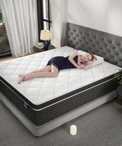 Alternative view of Full Size Mattress, 10 inch Full Bed Mattress in a Box, Medium Plush Hybrid Mattresses with Gel Memory Foam and Pocket Springs, Pressure Relief & Upgraded Support, Cooling and Breathable