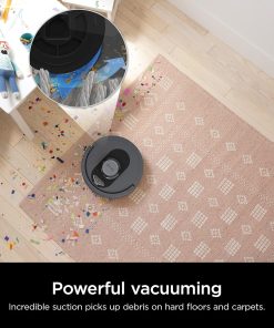 Alternative view of Voice Control Robot Vacuum with Matrix Clean Navigation, Home Mapping, 60-Day Capacity, XL Self-Empty Base for Homes with Pets, Carpet & Hard Floors, Cool Grey