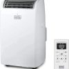 BLACK+DECKER Air Conditioner, 14,000 BTU Air Conditioner Portable for Room up to 700 Sq. Ft. with Remote Control, White