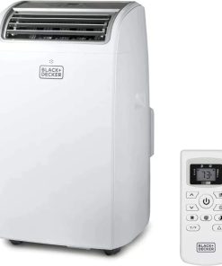 BLACK+DECKER Air Conditioner, 14,000 BTU Air Conditioner Portable for Room up to 700 Sq. Ft. with Remote Control, White