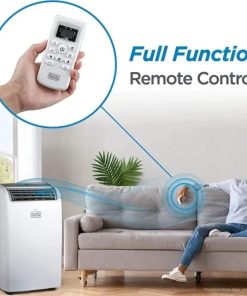 Alternative view of BLACK+DECKER Air Conditioner, 14,000 BTU Air Conditioner Portable for Room up to 700 Sq. Ft. with Remote Control, White