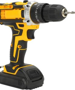 21V Lithium Cordless Drill Driver Kit with Two Batteries and Charger