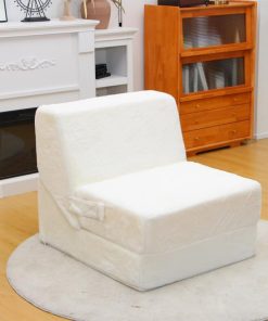 Folding Sofa Bed 3-in-1 Convertible Couch Sleeper Couch Memory Foam Convertible Flip Chair